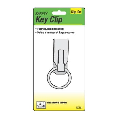 Hy-Ko Prod SS ClipOn Key ClipRing KC181